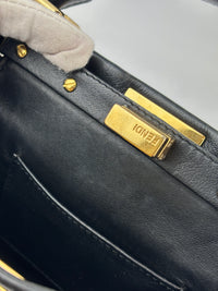 8BN244 Black Nappa Leather Mini Peekaboo