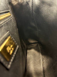 8BN244 Black Nappa Leather Mini Peekaboo