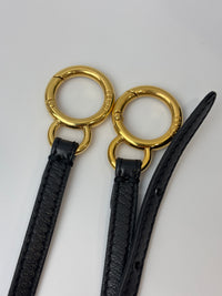 8BN244 Black Nappa Leather Mini Peekaboo