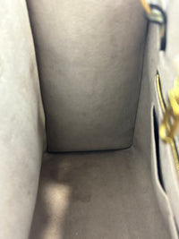 Onthego MM Bicolour Monogram Empreinte Leather Tourterelle / Crème