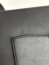 Blondie GG Supreme Smooth Leather Belt Bag in Black GHW
