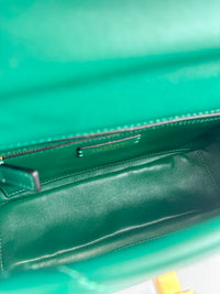 Roman Stud Medium Chain Bag Green