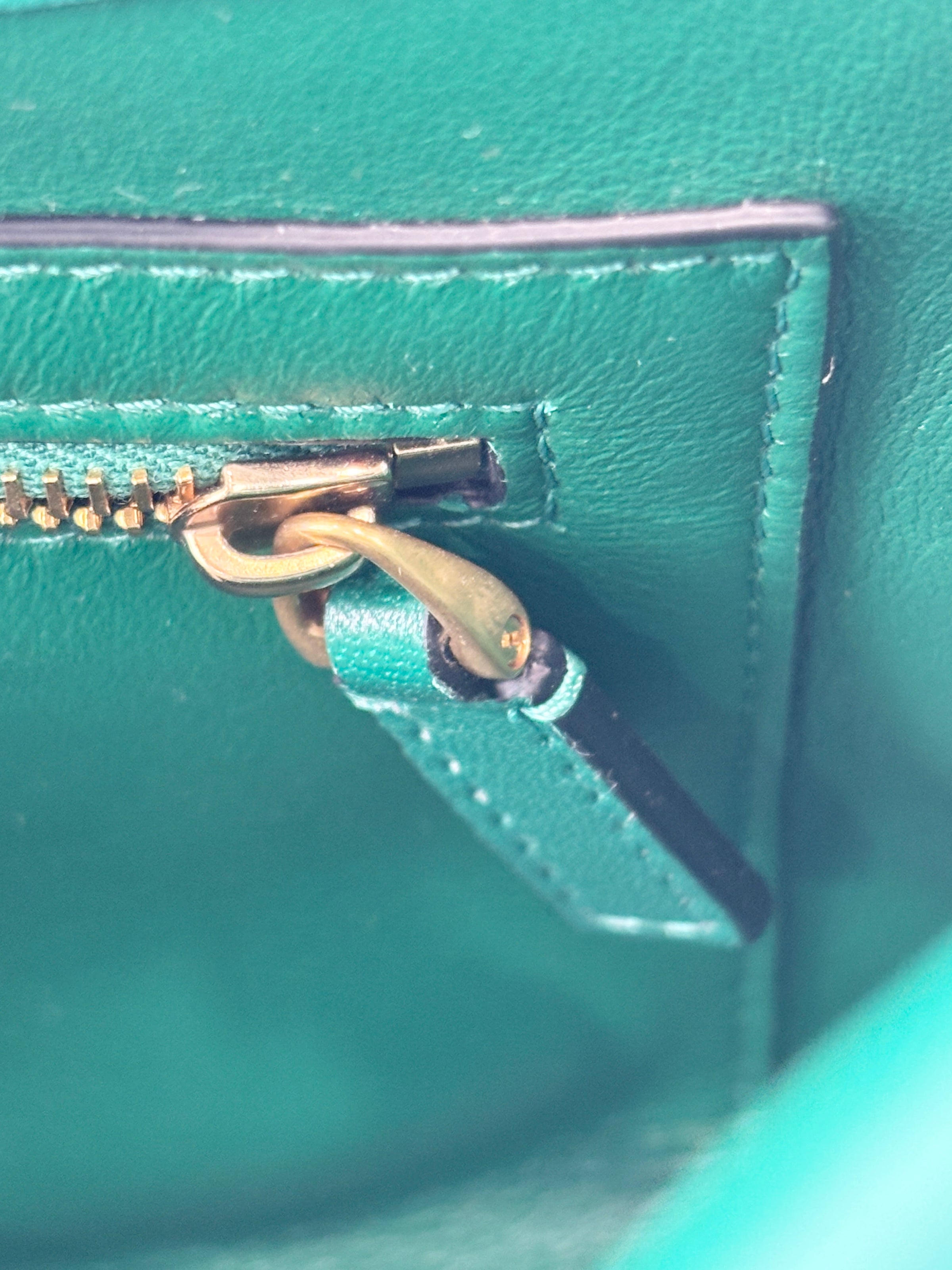 Roman Stud Medium Chain Bag Green