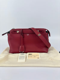 Medium By the Way Bag Red Calfskin