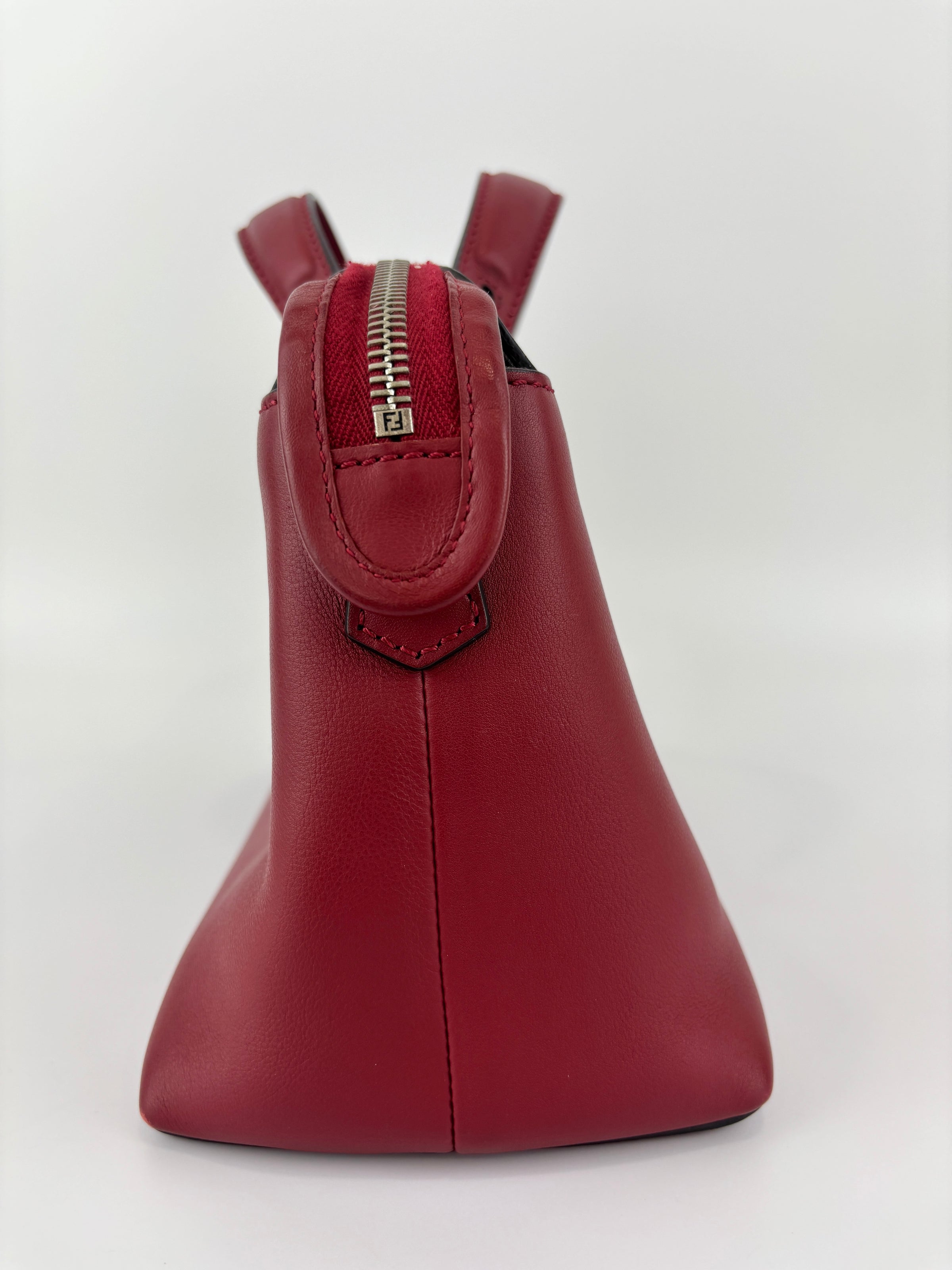Medium By the Way Bag Red Calfskin