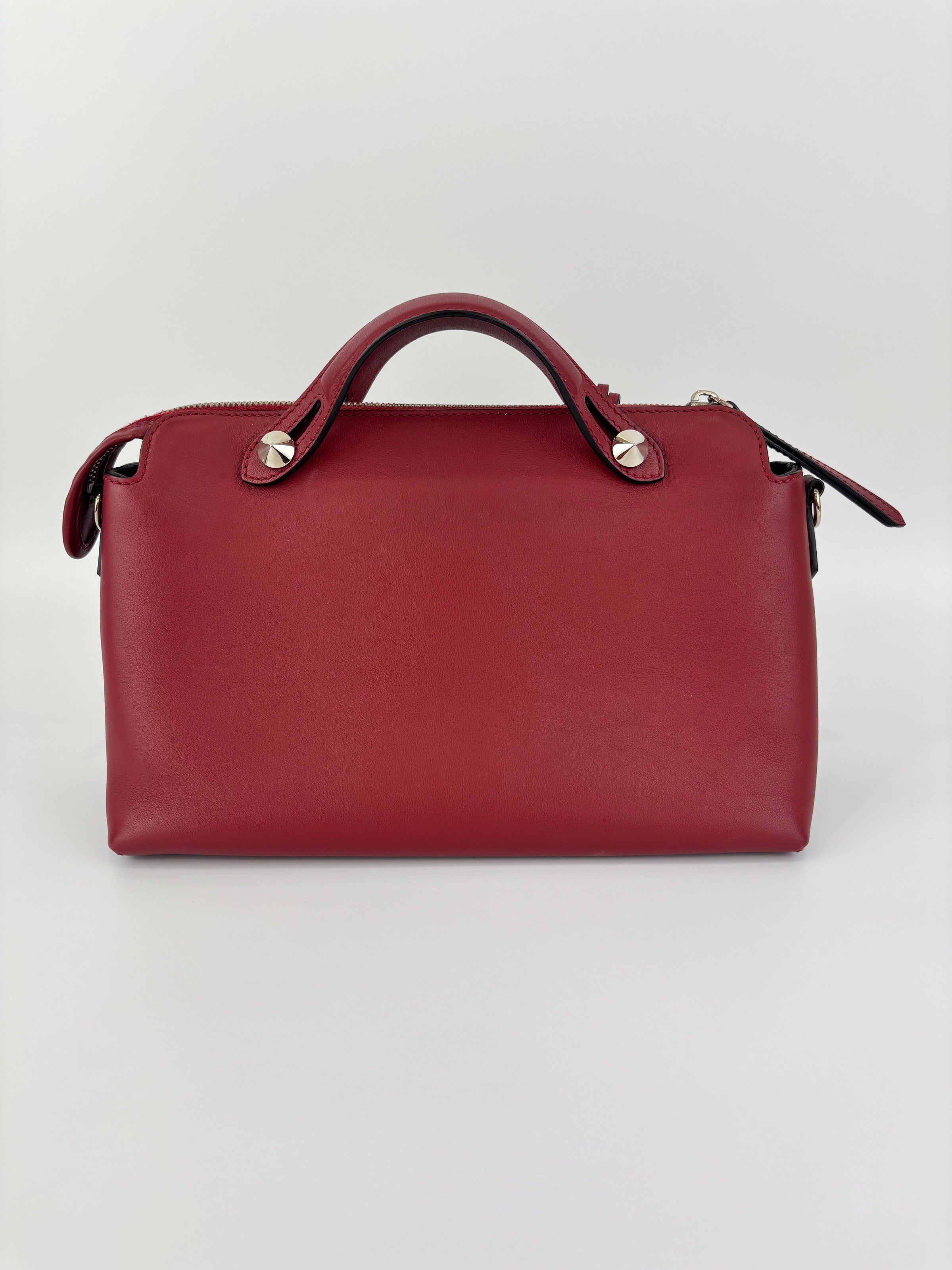 Medium By the Way Bag Red Calfskin