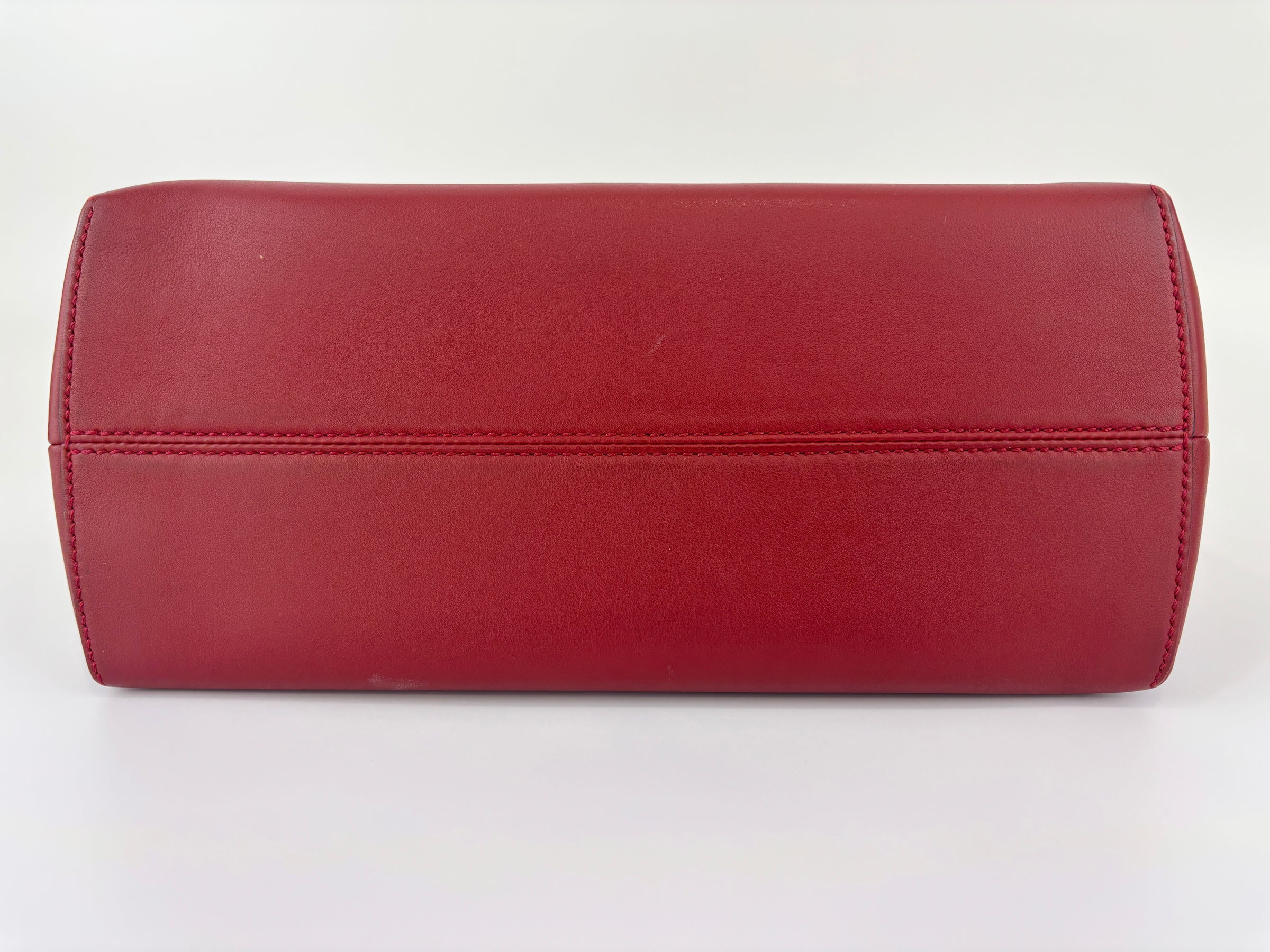 Medium By the Way Bag Red Calfskin