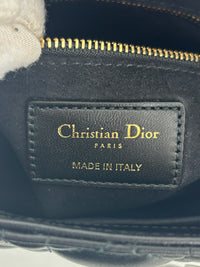Small Lady Dior My ABCDior in Black Cannage Lambskin LGHW