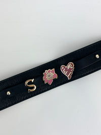 Small Lady Dior My ABCDior in Black Cannage Lambskin LGHW