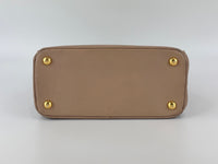 BN2896 Galleria Small Saffiano Leather Bag Cammeo