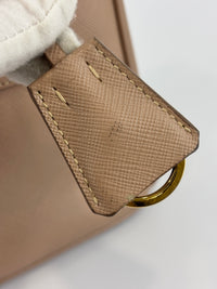 BN2896 Galleria Small Saffiano Leather Bag Cammeo