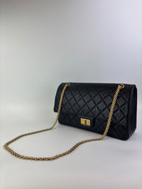 Reissue 227 Black Aged Calf Leather GHW