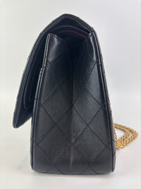 Reissue 227 Black Aged Calf Leather GHW