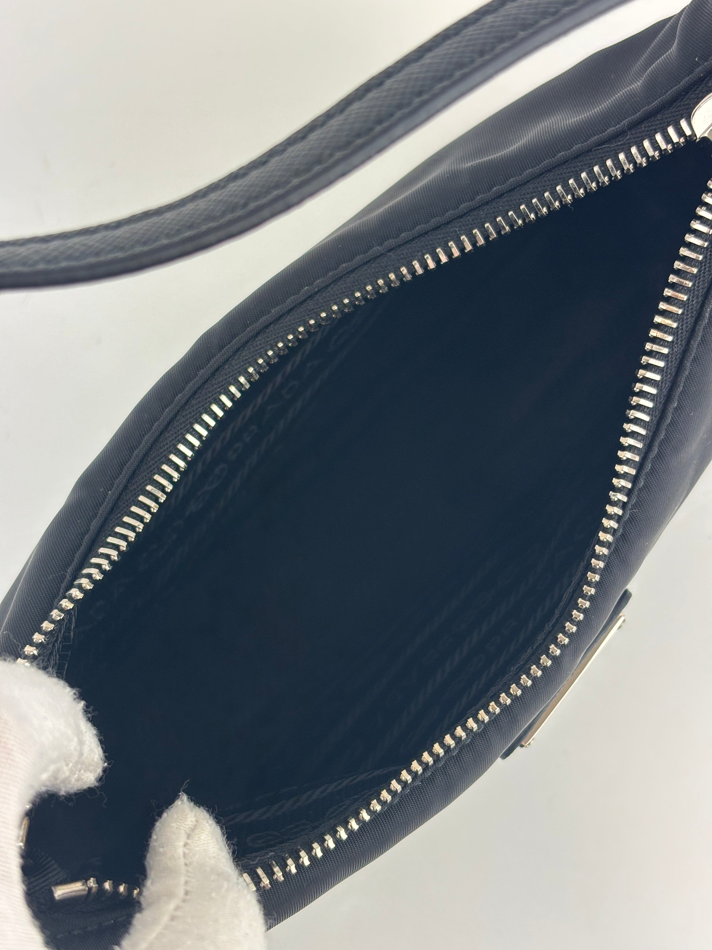 1NE204 Re-Edition 2005 Re-Nylon and Saffiano Mini Bag