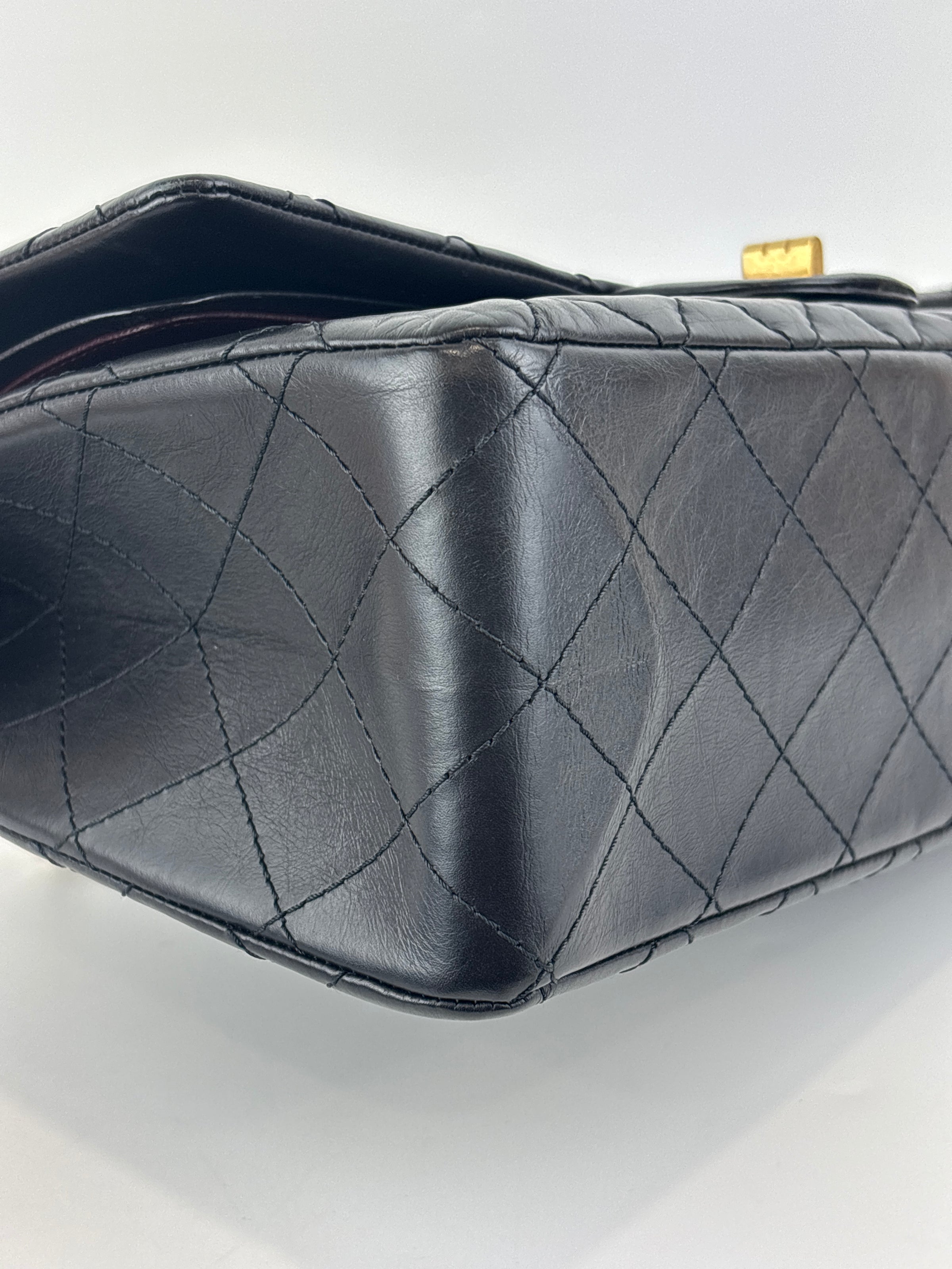 Reissue 227 Black Aged Calf Leather GHW