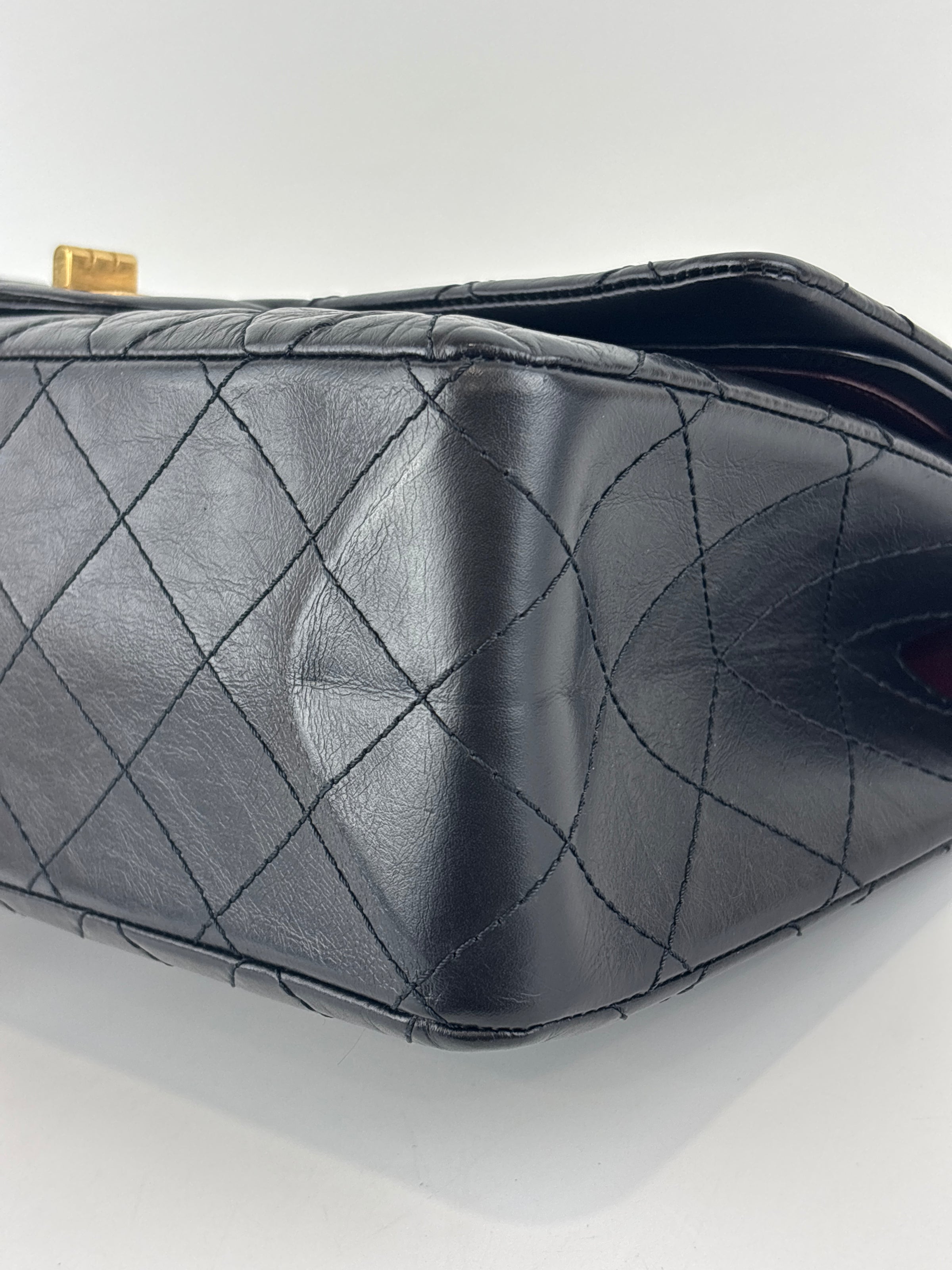 Reissue 227 Black Aged Calf Leather GHW