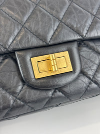 Reissue 227 Black Aged Calf Leather GHW