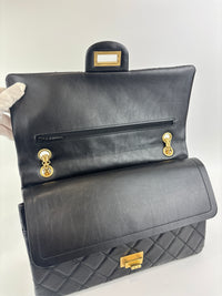 Reissue 227 Black Aged Calf Leather GHW