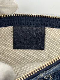 Giglio Small Tote Bag in Blue and White GG Denim