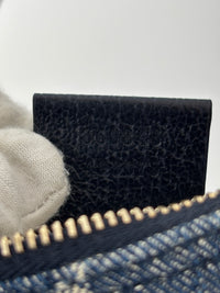 Giglio Small Tote Bag in Blue and White GG Denim