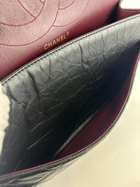 Reissue 227 Black Aged Calf Leather GHW