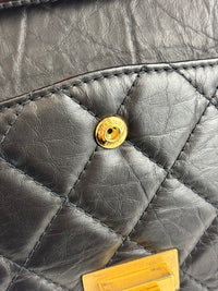 Reissue 227 Black Aged Calf Leather GHW