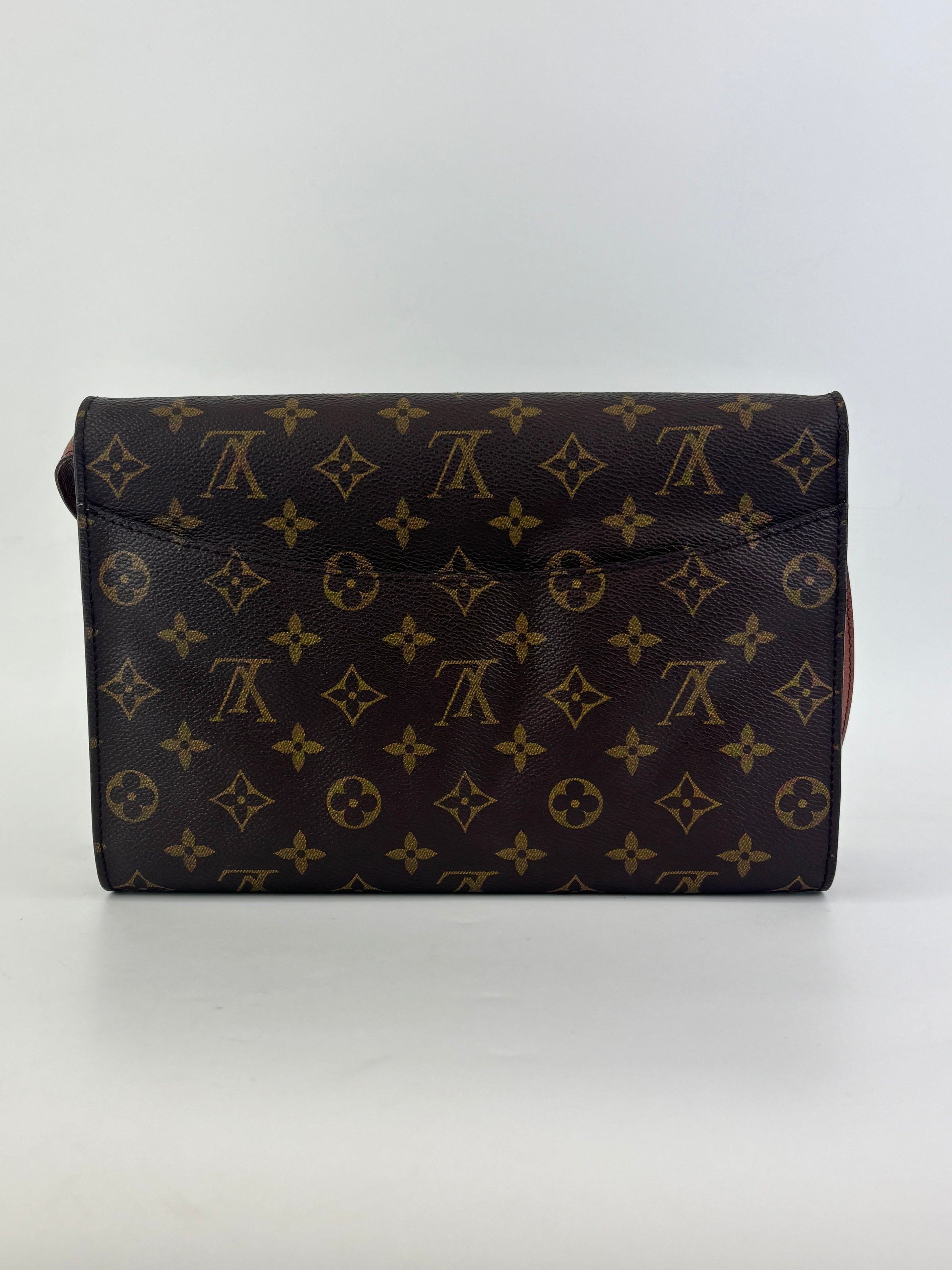 Vintage Monogram Bordeaux 2-Way Shoulder Bag & Clutch