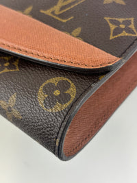 Vintage Monogram Bordeaux 2-Way Shoulder Bag & Clutch