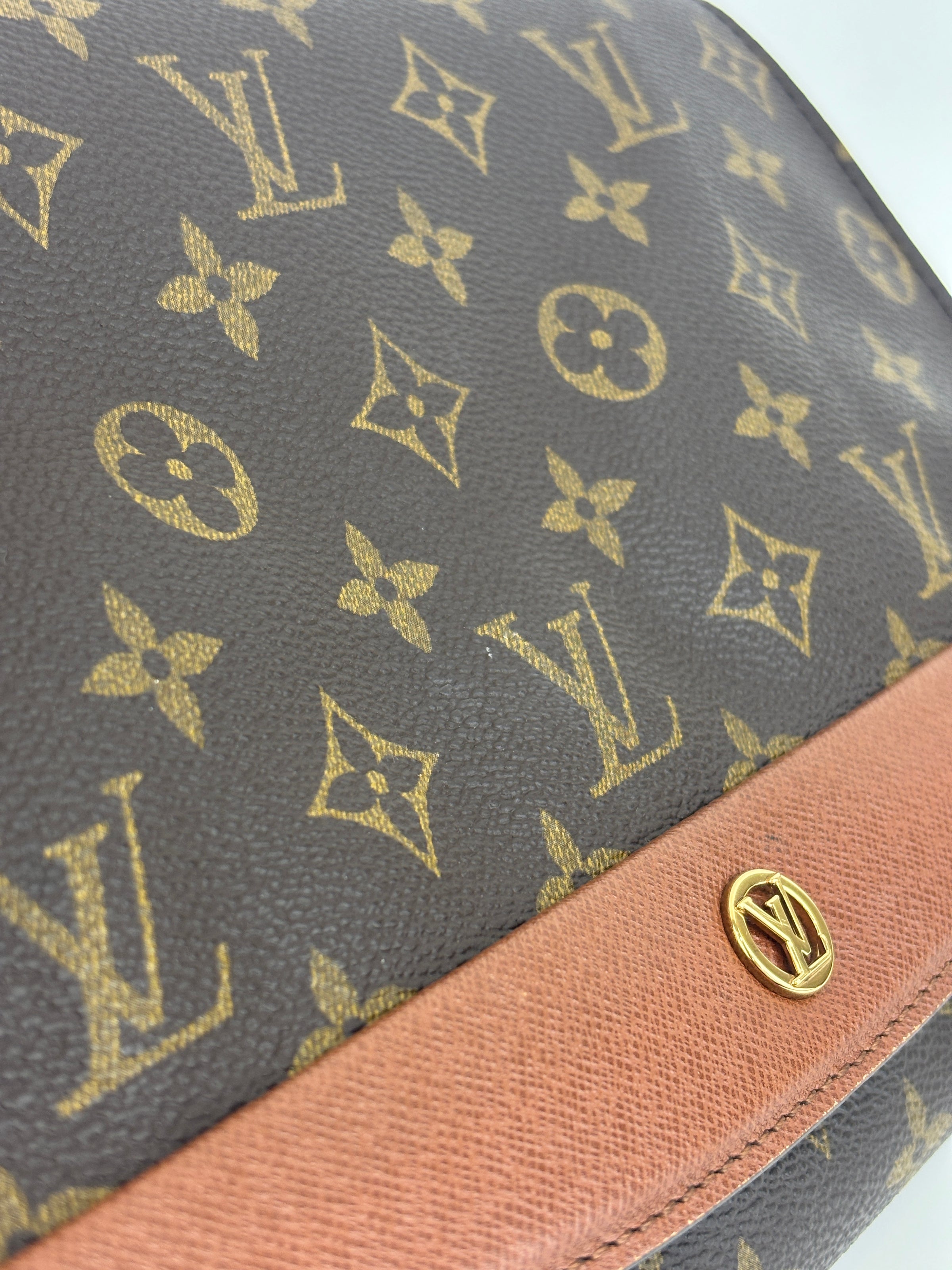 Vintage Monogram Bordeaux 2-Way Shoulder Bag & Clutch