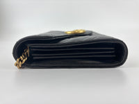 GG Marmont Matelasse Calfskin Wallet On Chain Crossbody Bag
