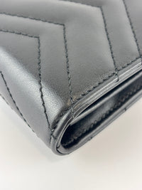 GG Marmont Matelasse Calfskin Wallet On Chain Crossbody Bag