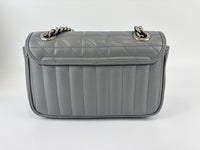 446774 Grey Aria GG Marmont Matelasse Shoulder Bag