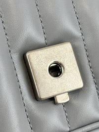446774 Grey Aria GG Marmont Matelasse Shoulder Bag