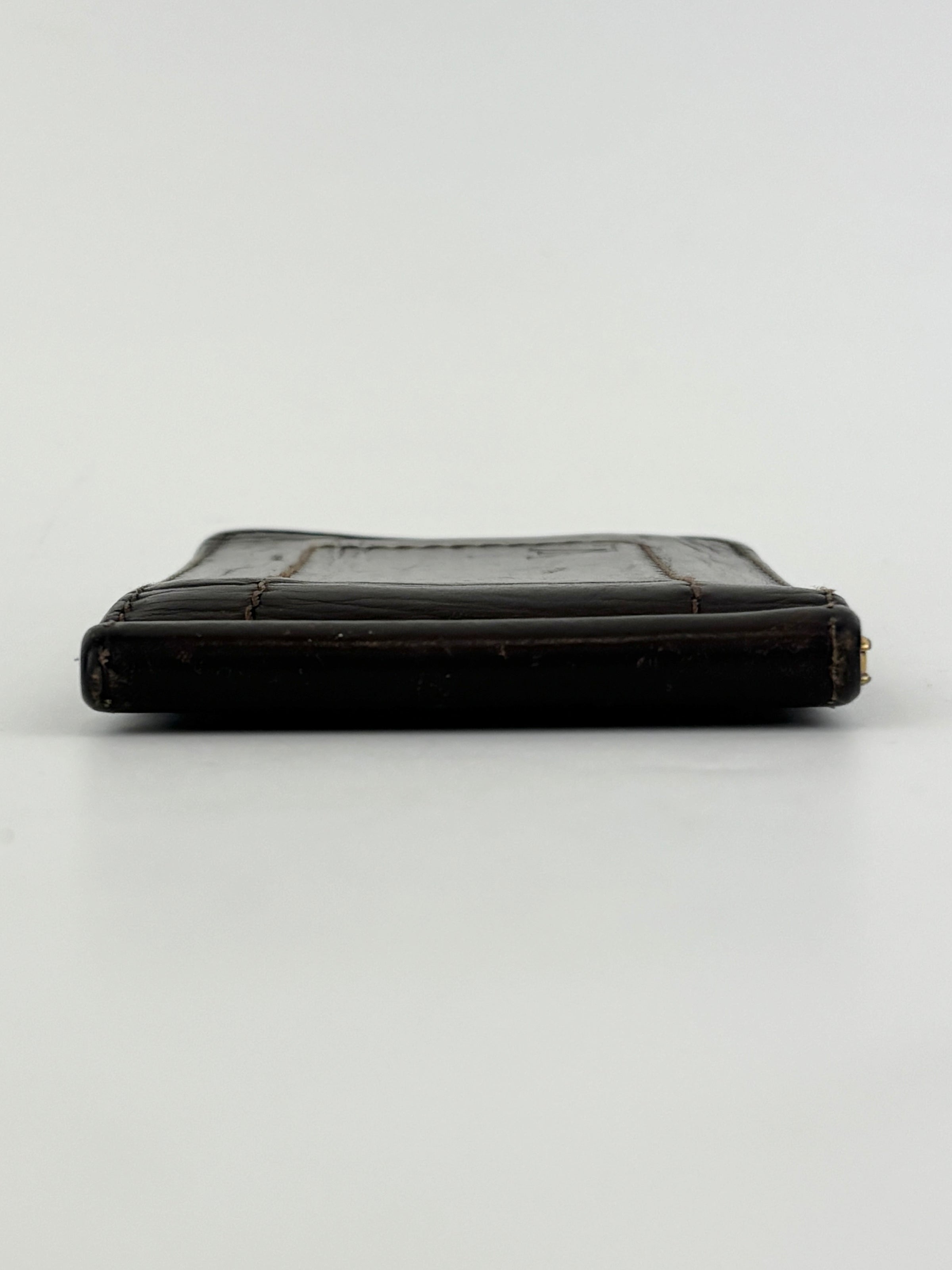 Men’s Utah Leather Pince Wallet in Brown