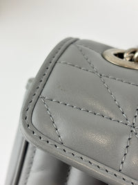 446774 Grey Aria GG Marmont Matelasse Shoulder Bag