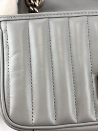 446774 Grey Aria GG Marmont Matelasse Shoulder Bag