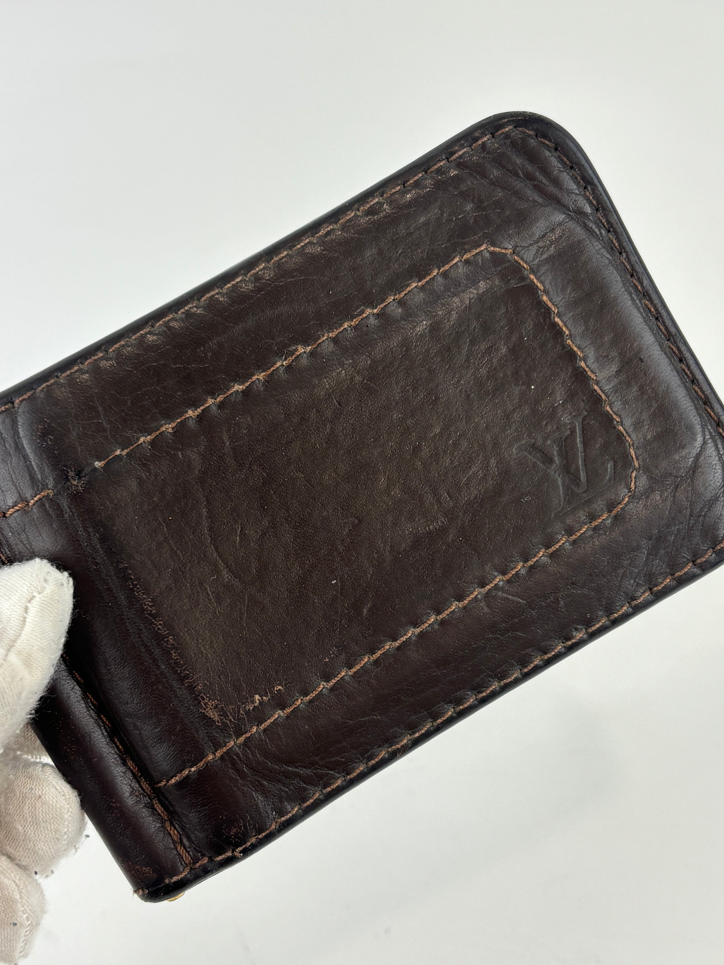 Men’s Utah Leather Pince Wallet in Brown