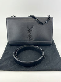 Medium Kate Grain De Poudre So Black Bag