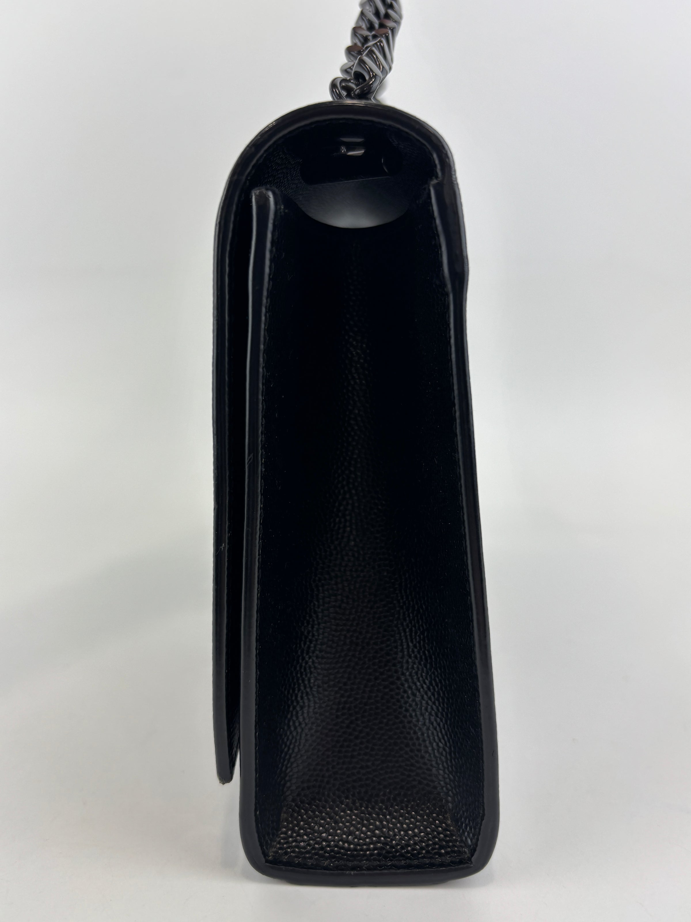 Medium Kate Grain De Poudre So Black Bag