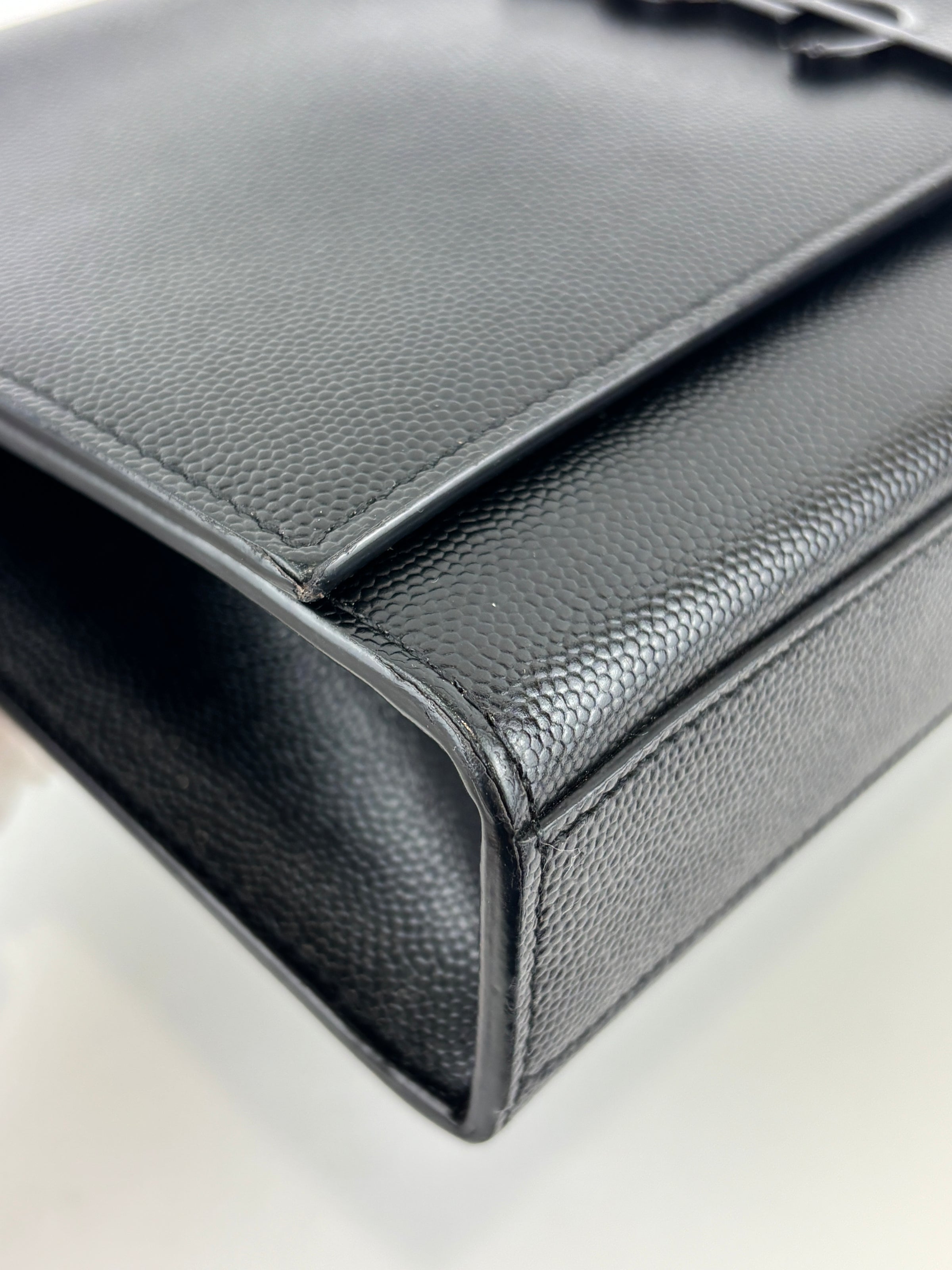 Medium Kate Grain De Poudre So Black Bag