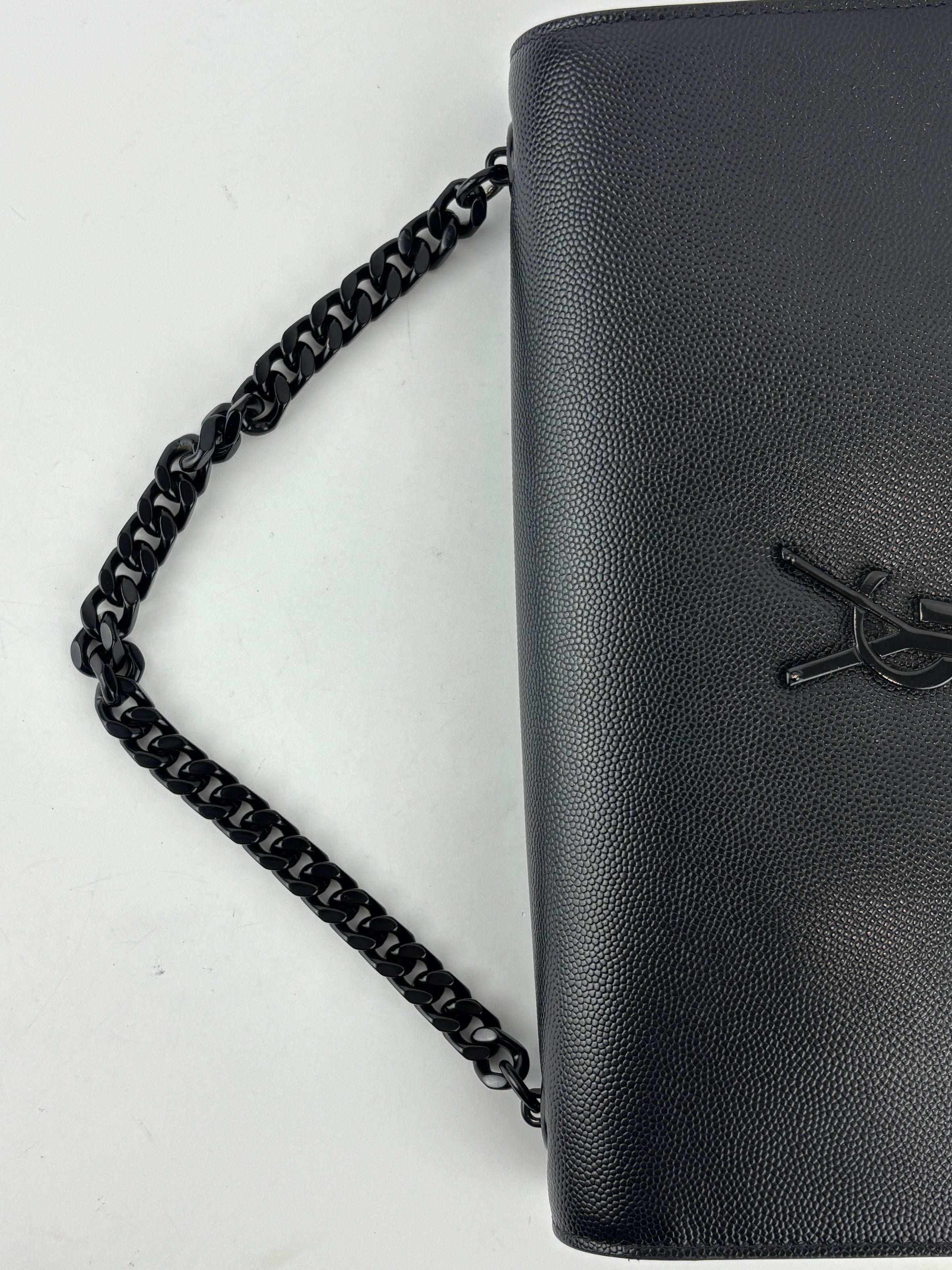 Medium Kate Grain De Poudre So Black Bag