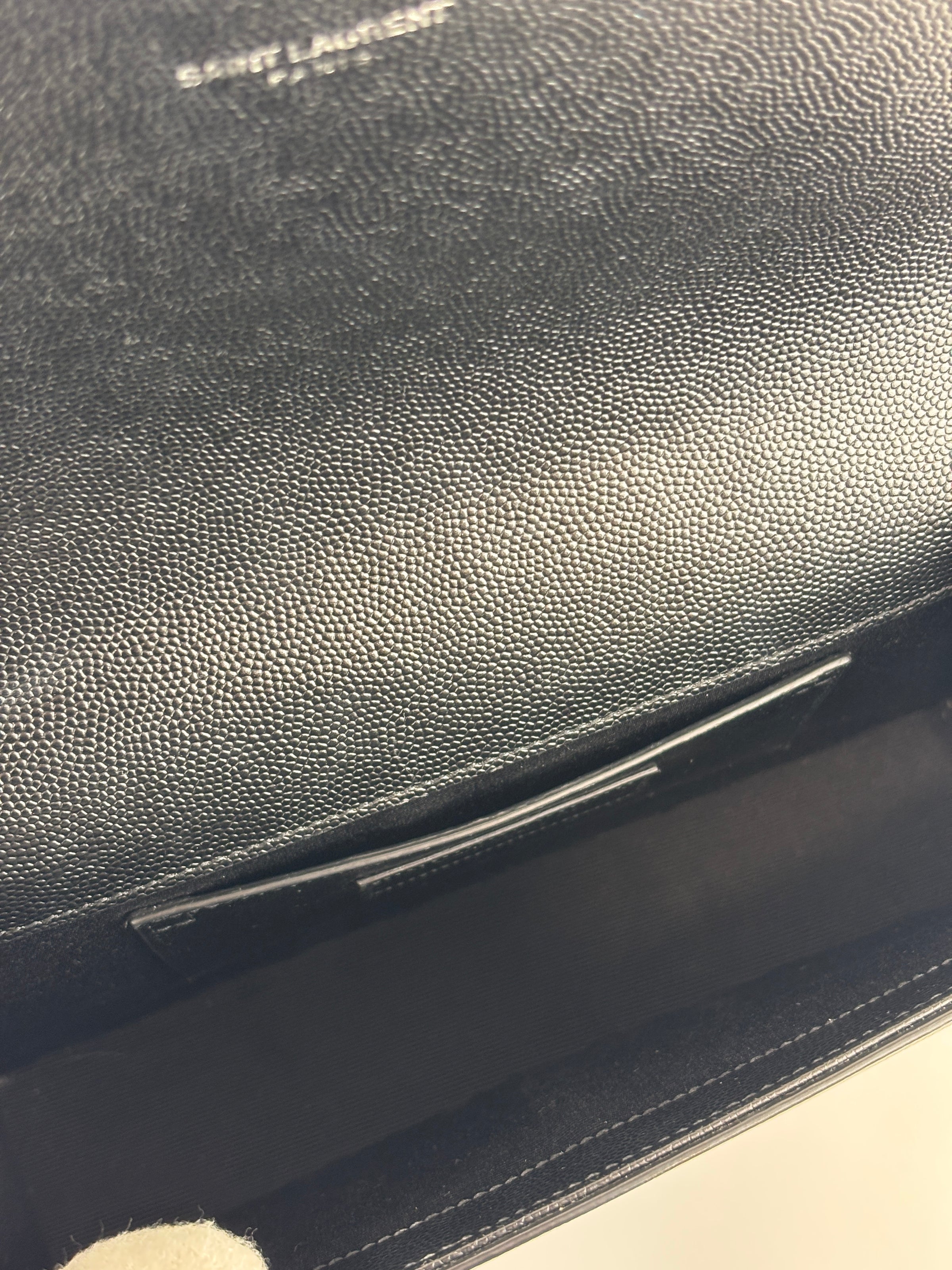Medium Kate Grain De Poudre So Black Bag