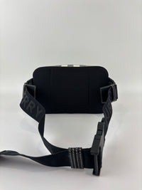 Check Cotton Canvas and Leather Paddy Compact Bum Bag