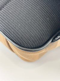 Check Cotton Canvas and Leather Paddy Compact Bum Bag