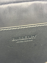 Check Cotton Canvas and Leather Paddy Compact Bum Bag