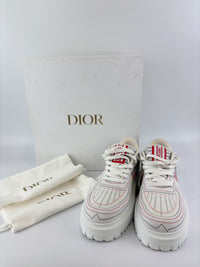 Dioramour Dior Addict Sneakers in Calfskin and Technical Fabric Size 38