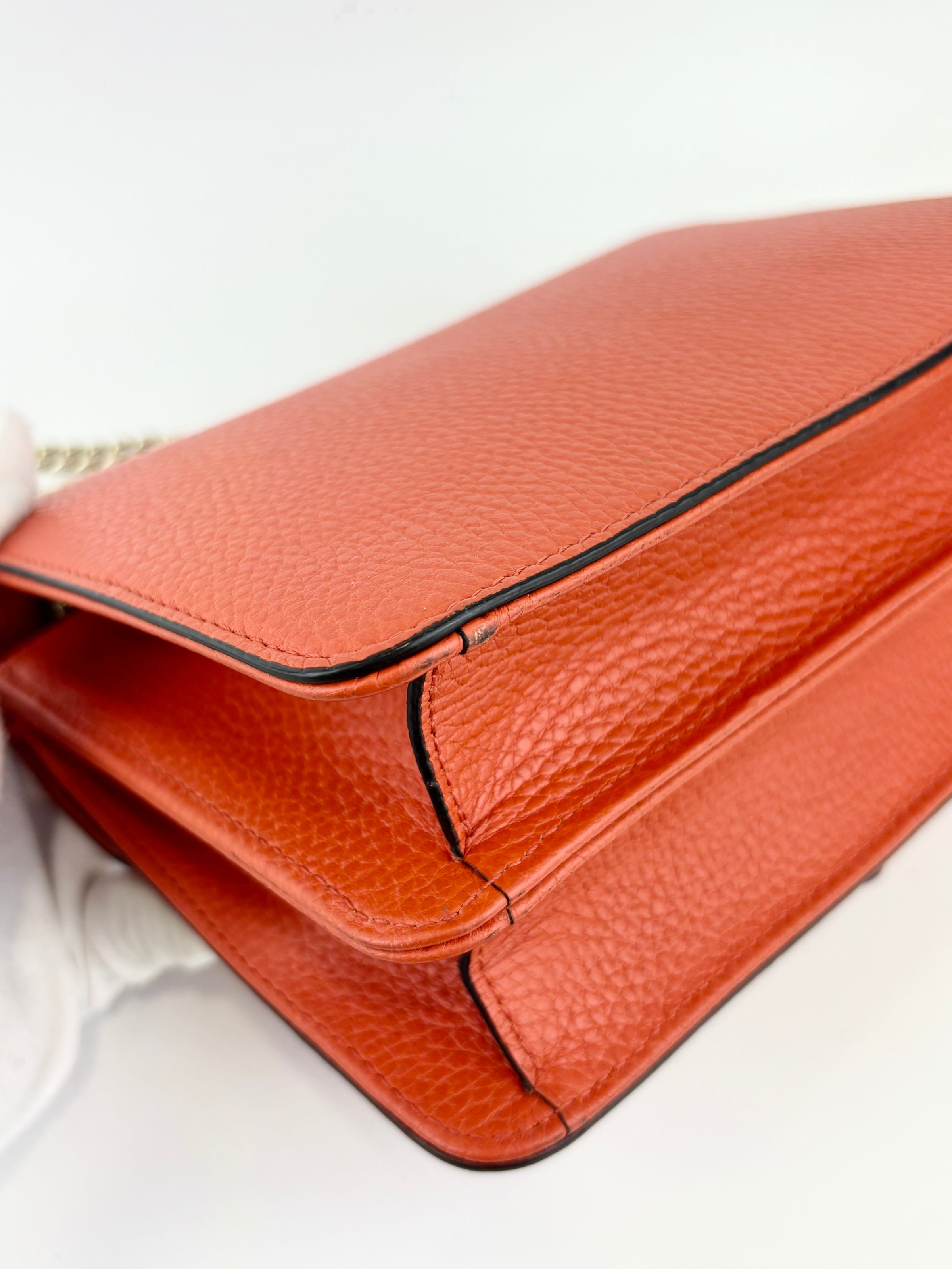 Small Dollar Calfskin Interlocking G Crossbody Bag