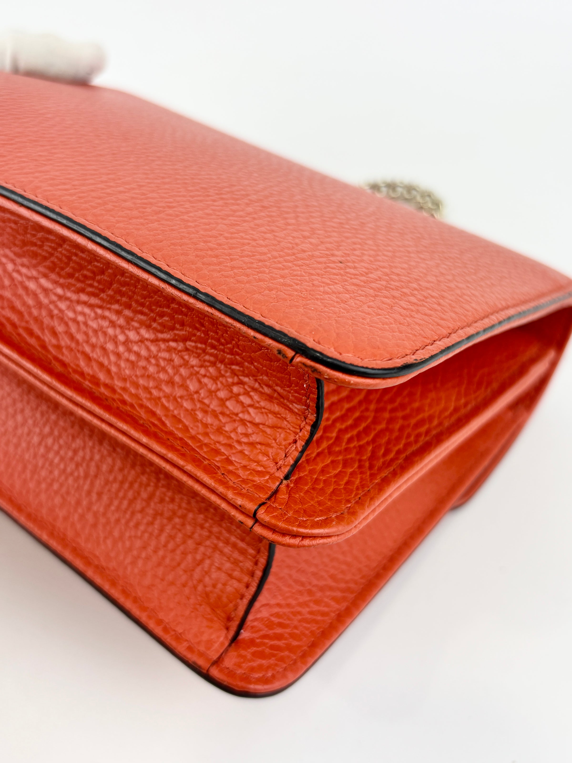 Small Dollar Calfskin Interlocking G Crossbody Bag