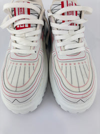 Dioramour Dior Addict Sneakers in Calfskin and Technical Fabric Size 38