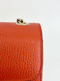 Small Dollar Calfskin Interlocking G Crossbody Bag